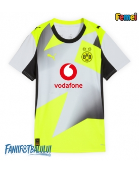 Borussia Dortmund Tricou Fotbal Replică 2025-26 Femei Deplasare